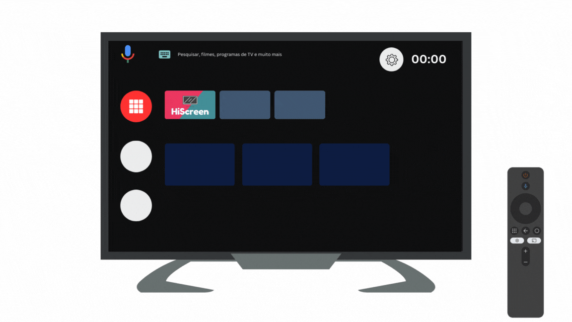 Opção manter ativo para box ou stick Andoid TV